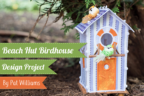Beach Hut Birdhouse